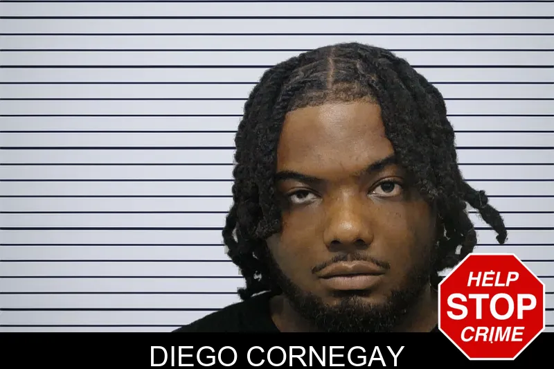 Diego Cornegay mugshot
