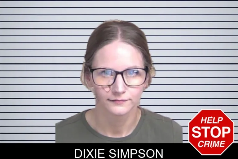 Dixie Simpson mugshot – Walker County , Georgia Dixie Simpson