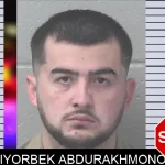 Diyorbek Abdurakhmonov mugshot