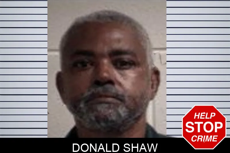 Donald Shaw mugshot