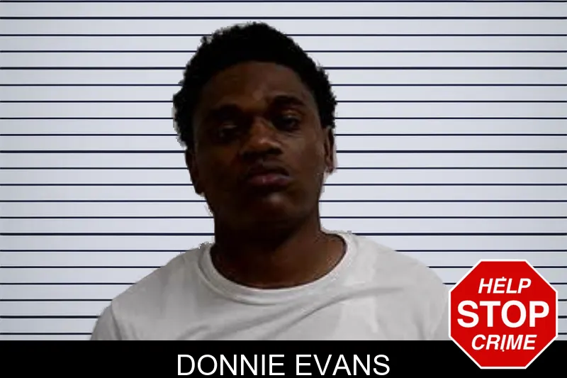 Donnie Evans mugshot