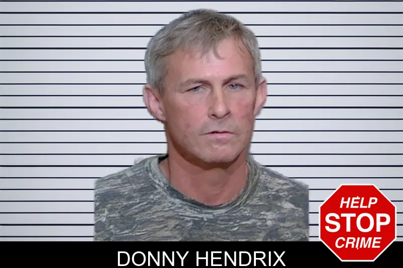 Donny Hendrix mugshot