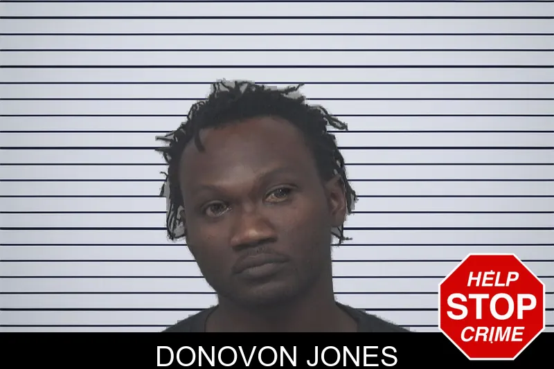 Donovon Jones mugshot