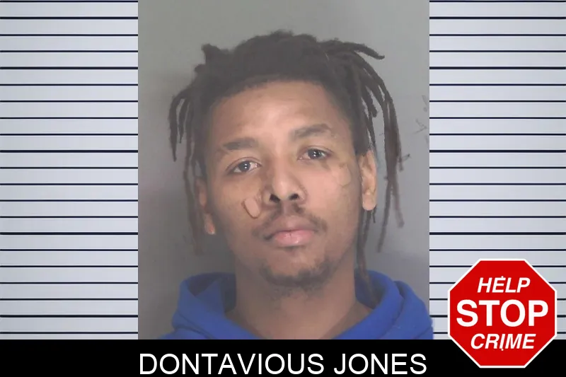 Dontavious Jones mugshot