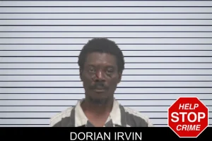 Dorian Irvin mugshot