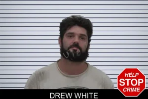 Drew White mugshot