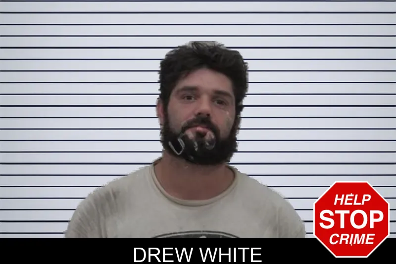 Drew White mugshot