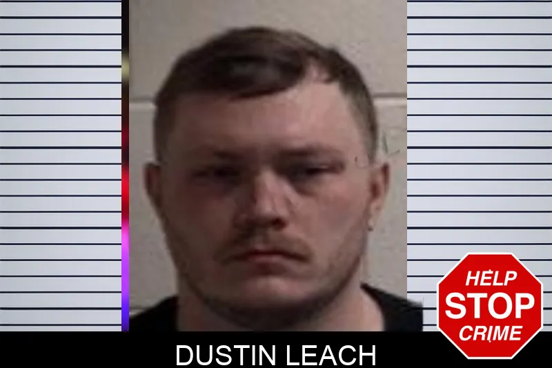 Dustin Leach mugshot