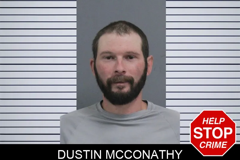 Dustin McConathy mugshot