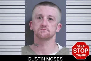 Dustin Moses mugshot