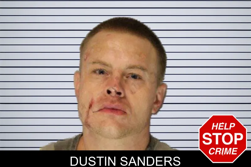 Dustin Sanders mugshot