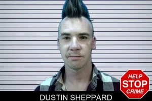 Dustin Sheppard mugshot