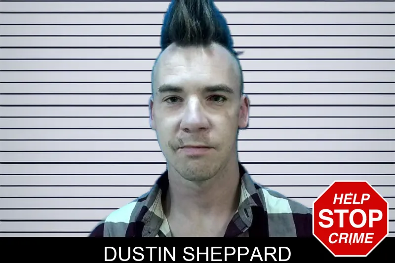 Dustin Sheppard mugshot