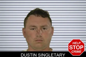 Dustin Singletary mugshot