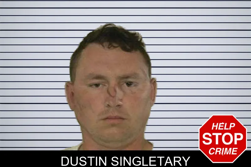 Dustin Singletary mugshot