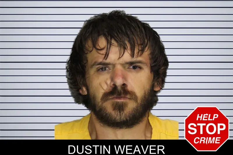 Dustin Weaver mugshot