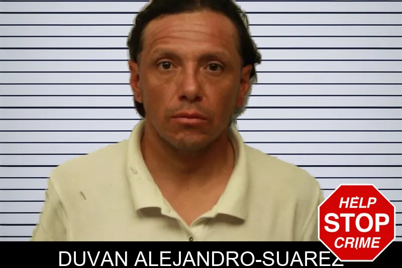 Duvan Alejandro-Suarez mugshot
