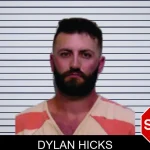 Dylan Hicks mugshot