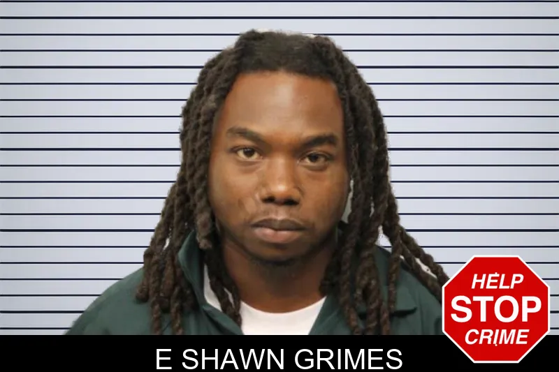 E Shawn Grimes mugshot