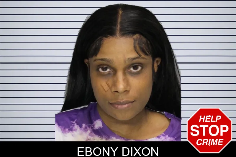 Ebony Dixon mugshot