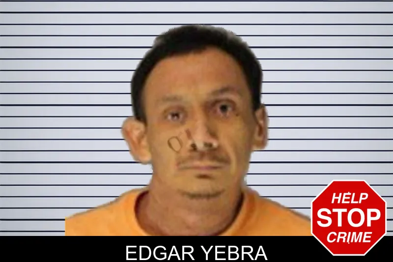Edgar Yebra mugshot