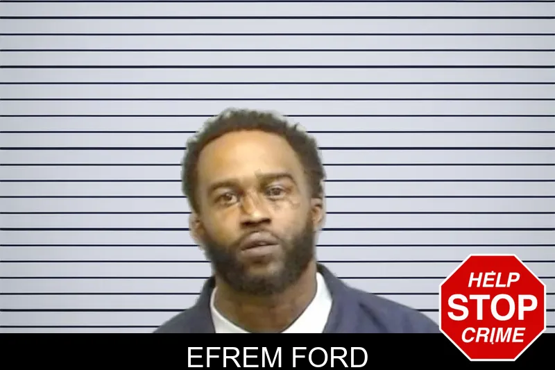 Efrem Ford mugshot
