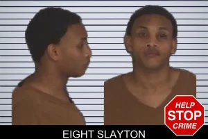 Eight Slayton mugshot