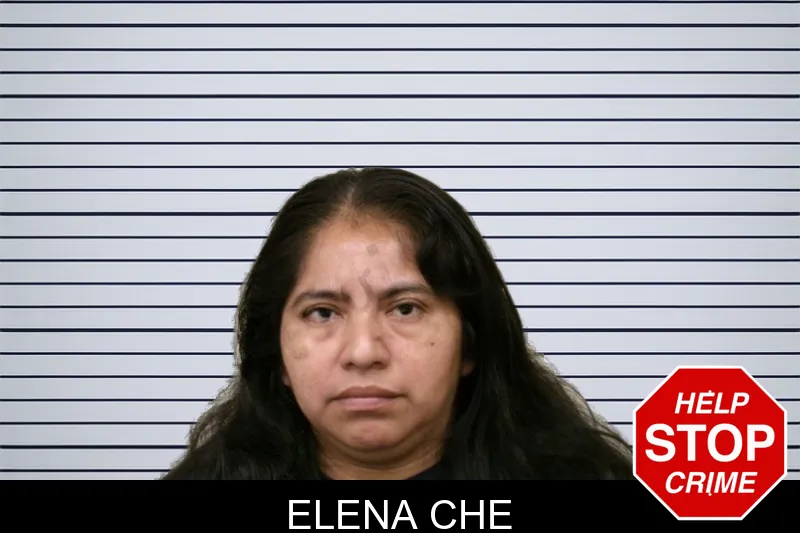 Elena Che mugshot