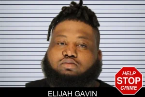 Elijah Gavin mugshot