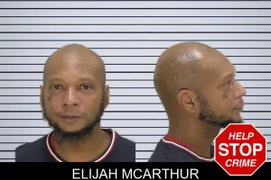 Elijah McArthur mugshot