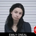Emily Oneal mugshot