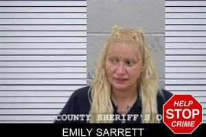 Emily Sarrett mugshot