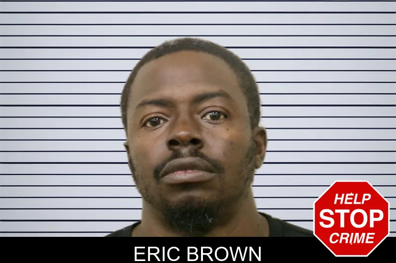 Eric Brown mugshot
