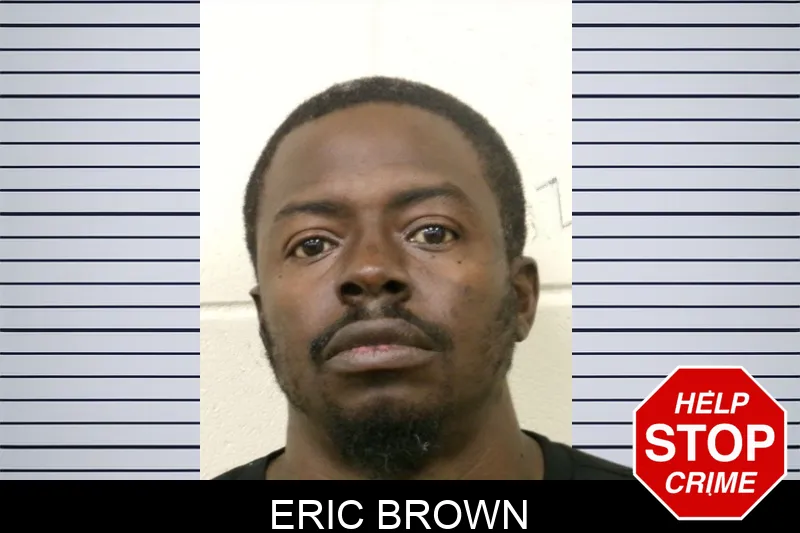Eric Brown mugshot