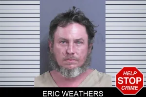 Eric Weathers mugshot