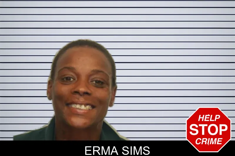 Erma Sims mugshot