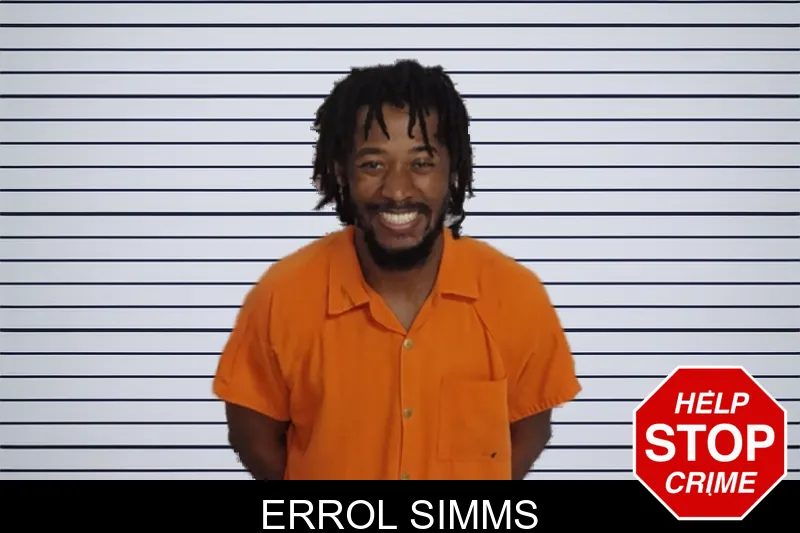 Errol Simms mugshot