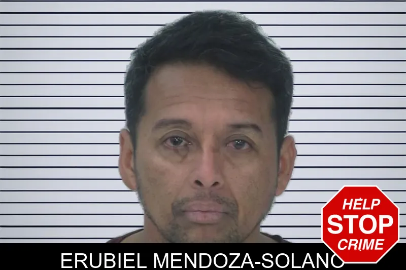 Erubiel Mendoza-Solano mugshot