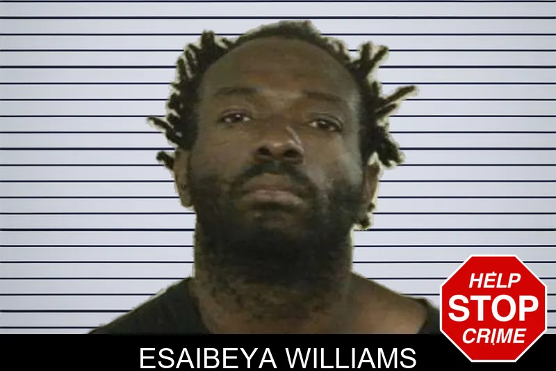 Esaibeya Williams mugshot