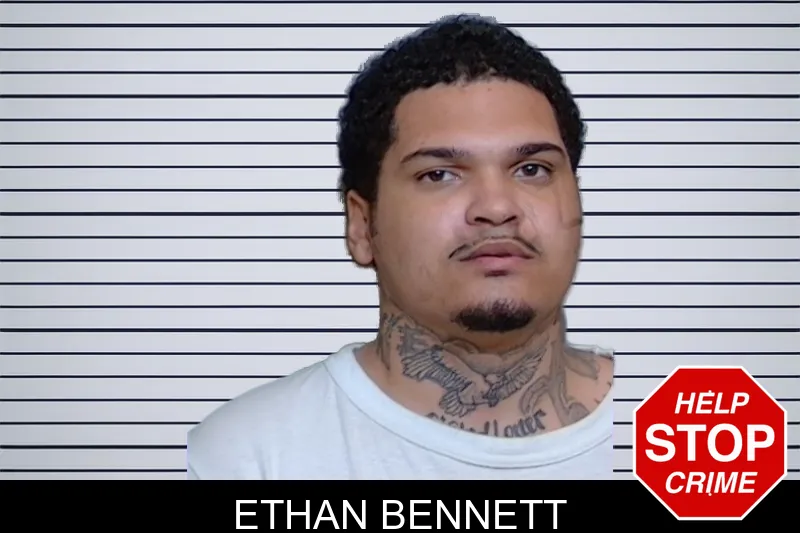 Ethan Bennett mugshot