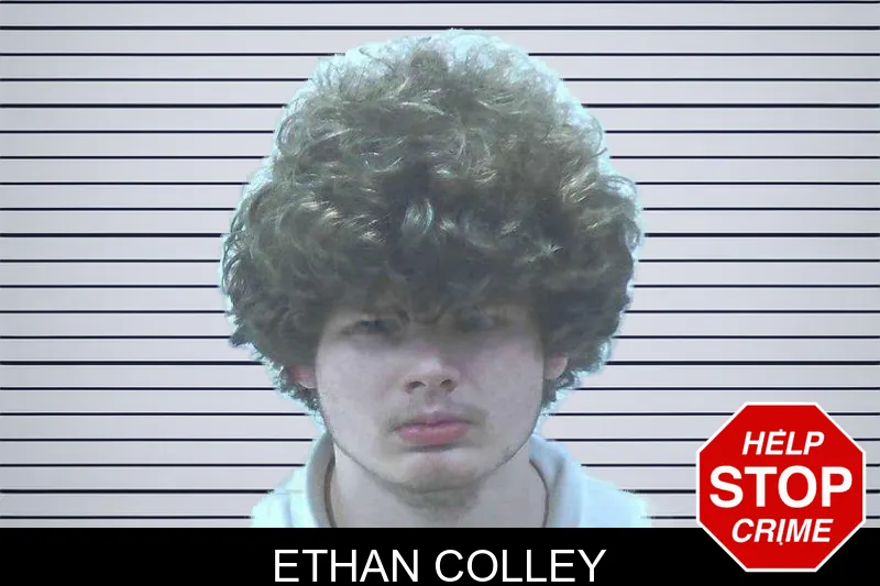 Ethan Colley mugshot