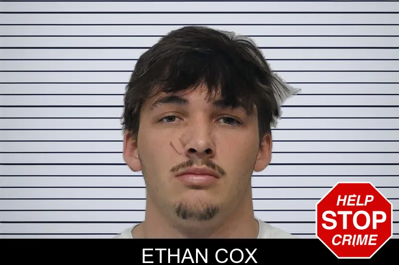 Ethan Cox mugshot