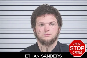 Ethan Sanders mugshot