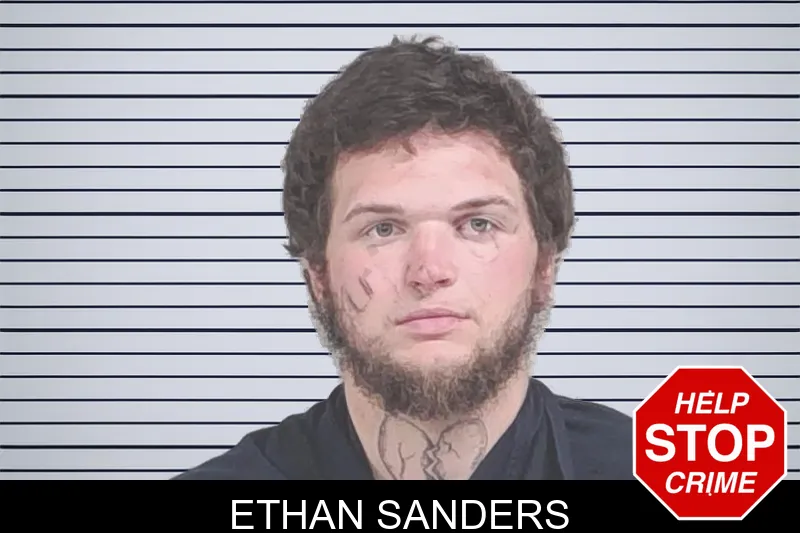Ethan Sanders mugshot