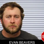 Evan Beavers mugshot