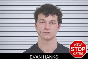 Evan Hanks mugshot