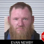 Evan Newby mugshot