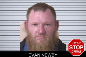 Evan Newby mugshot