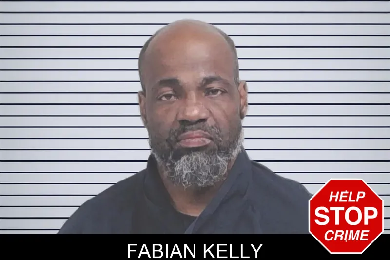 Fabian Kelly mugshot