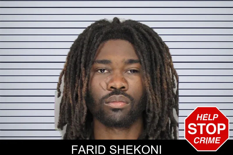 Farid Shekoni mugshot